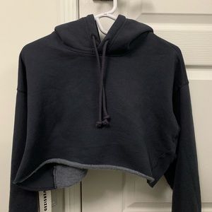 TNA Oversized Cropped Hoodie